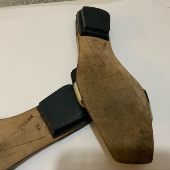 Kate Spade Sandals black and cream size 9B - Picture 7 of 10